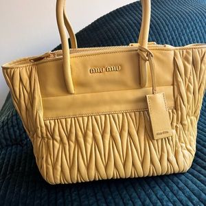Miu Miu (Prada) Purse Bag with Crossbody Strap, includes Dust Bags & Certificate